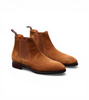 Brussels Tan Boots by Monk BeSpoke