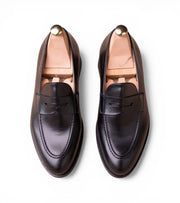 La Paz Black Moccasins by Monk BeSpoke