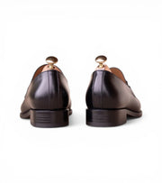 La Paz Black Moccasins by Monk BeSpoke