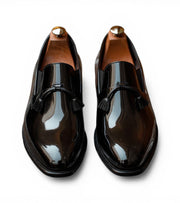 Sydney Black Moccasins by Monk Bespoke Labs