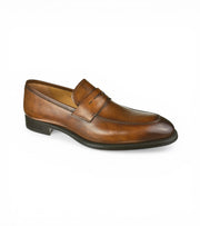 Madrid Big Size Tan Moccasins by Monk Bespoke Labs