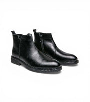Copenhagen Black / Brown Boots by Monk BeSpoke