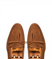 Oslo Big Size Tan Moccasins by Monk Bespoke Labs