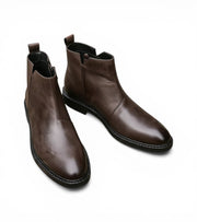 Copenhagen Black / Brown Boots by Monk BeSpoke