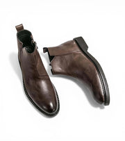 Copenhagen Black / Brown Boots by Monk BeSpoke