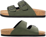 Verona Olive Green Comfort Sandals