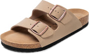 Verona Beige Comfort Cork Slides