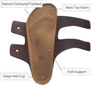 Verona Brown Oily Comfort Cork Slides