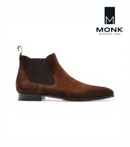 Orlando Coffee Boots by Monk BeSpoke