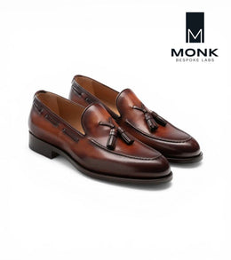 Montreal Tan Moccasins by Monk BeSpoke