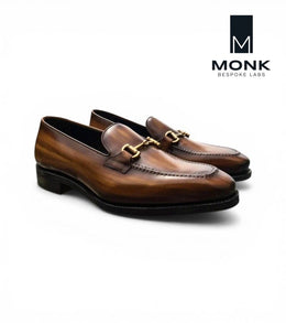 Los Angeles Brown Moccasins by Monk Bespoke Labs