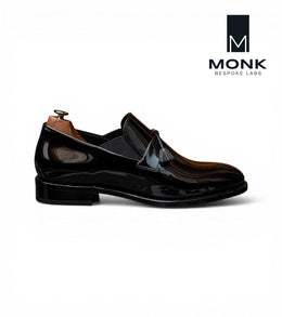 Sydney Black Moccasins by Monk Bespoke Labs