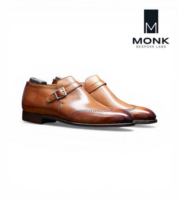 Guangzhou Tan Monk Strap by Monk BeSpoke