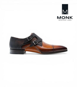 Dakar Tan Monk Straps by Monk BeSpoke