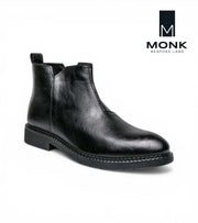 Copenhagen Black / Brown Boots by Monk BeSpoke