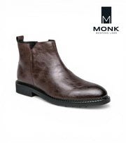 Copenhagen Black / Brown Boots by Monk BeSpoke