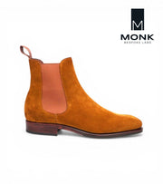 Brussels Tan Boots by Monk BeSpoke