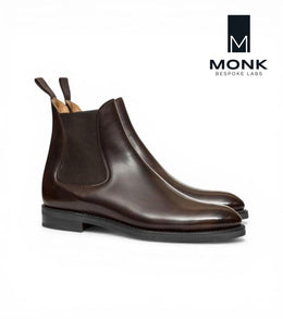 Dublin Brown Boots by Monk BeSpoke