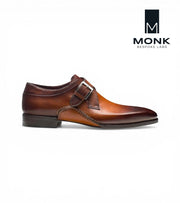 Calgary Tan Monk Straps by Monk BeSpoke