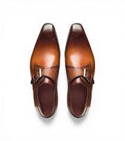 Calgary Tan Monk Straps by Monk BeSpoke
