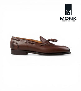 Dallas Brown Moccasins by Monk BeSpoke