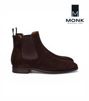 Brussels Coffee Boots by Monk BeSpoke