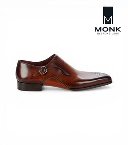 Edmonton Tan Monk Straps by Monk BeSpoke