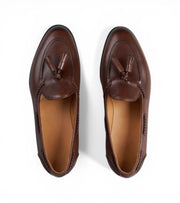 Dallas Brown Moccasins by Monk BeSpoke