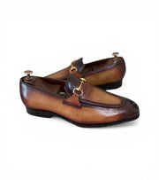 Los Angeles Tan Moccasins by Monk BeSpoke