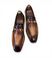 Los Angeles Tan Moccasins by Monk BeSpoke