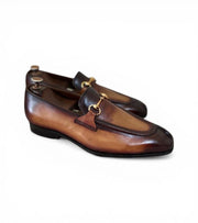 Los Angeles Tan Moccasins by Monk BeSpoke