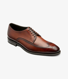 Bali Brown Wingtip Derby Brogue By Monk Bespoke Labs