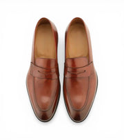 Penny Tan Loafer by Monk BeSpoke