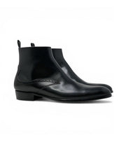 Rome Black Boots by Monk BeSpoke