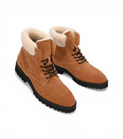 Brisbane Tan Boots by Monk Bespoke Labs
