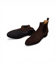 Brussels Coffee Boots by Monk BeSpoke