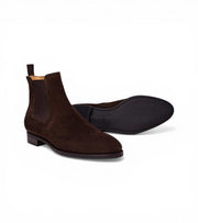 Brussels Coffee Boots by Monk BeSpoke