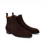 Brussels Coffee Boots by Monk BeSpoke