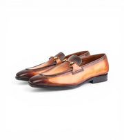 Los Angeles Brown Moccasins by Monk Bespoke Labs