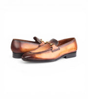 Los Angeles Brown Moccasins by Monk Bespoke Labs