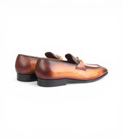 Los Angeles Brown Moccasins by Monk Bespoke Labs