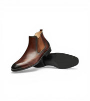 Chicago Brown Boots by Monk BeSpoke