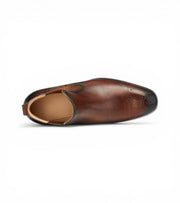 Chicago Brown Boots by Monk BeSpoke